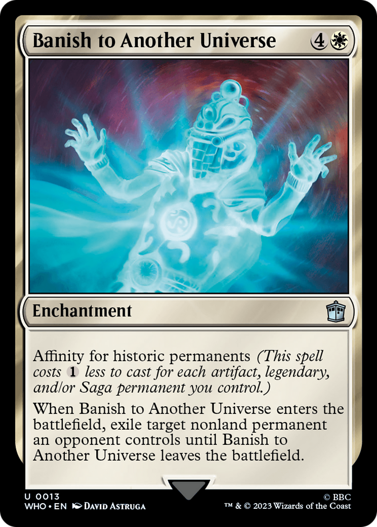 Banish to Another Universe [Doctor Who] - Evolution TCG