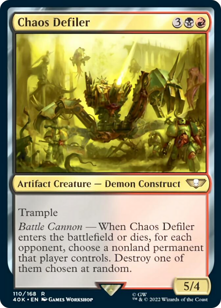 Chaos Defiler [Warhammer 40,000] - Evolution TCG