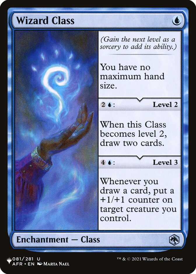 Wizard Class [The List] - Evolution TCG