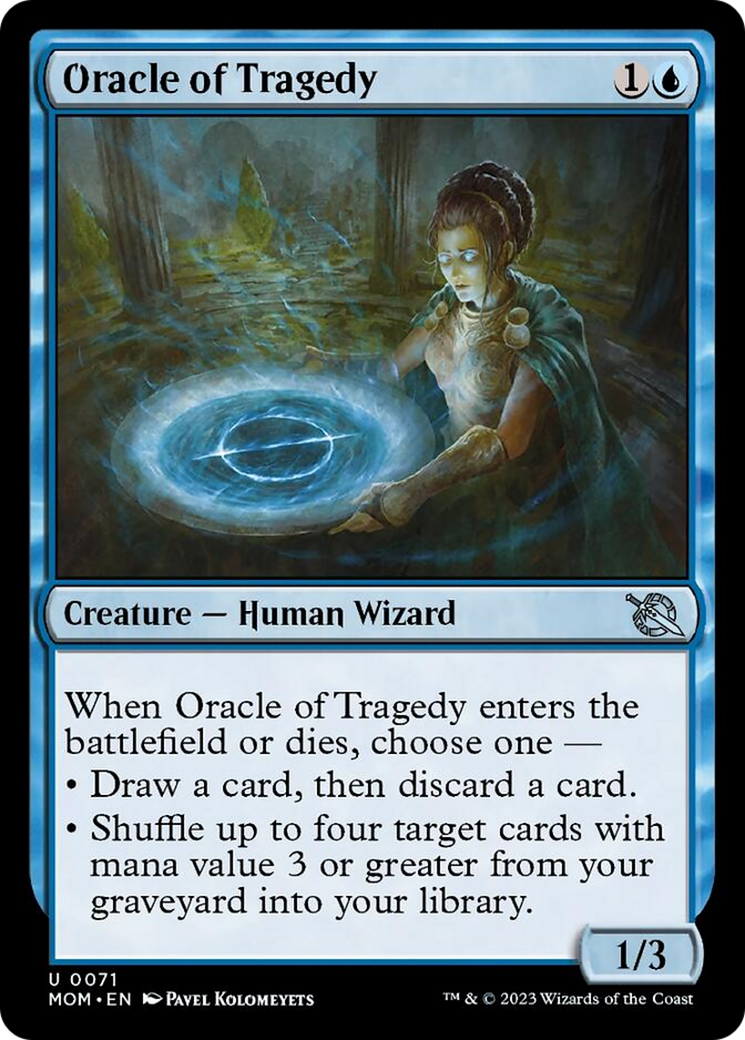 Oracle of Tragedy [March of the Machine] - Evolution TCG