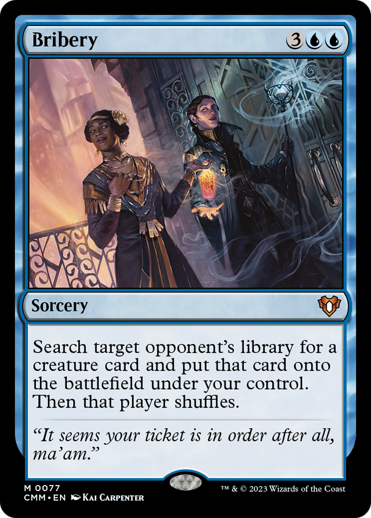 Bribery [Commander Masters] - Evolution TCG