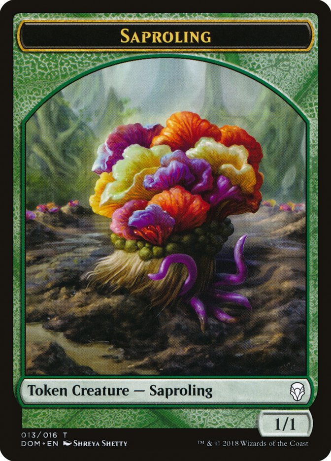 Saproling Token (013/016) [Dominaria Tokens] - Evolution TCG