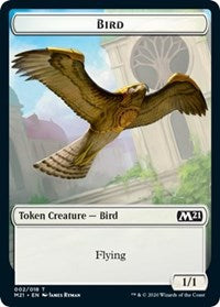 Bird // Cat (020) Double-Sided Token [Core Set 2021 Tokens] - Evolution TCG