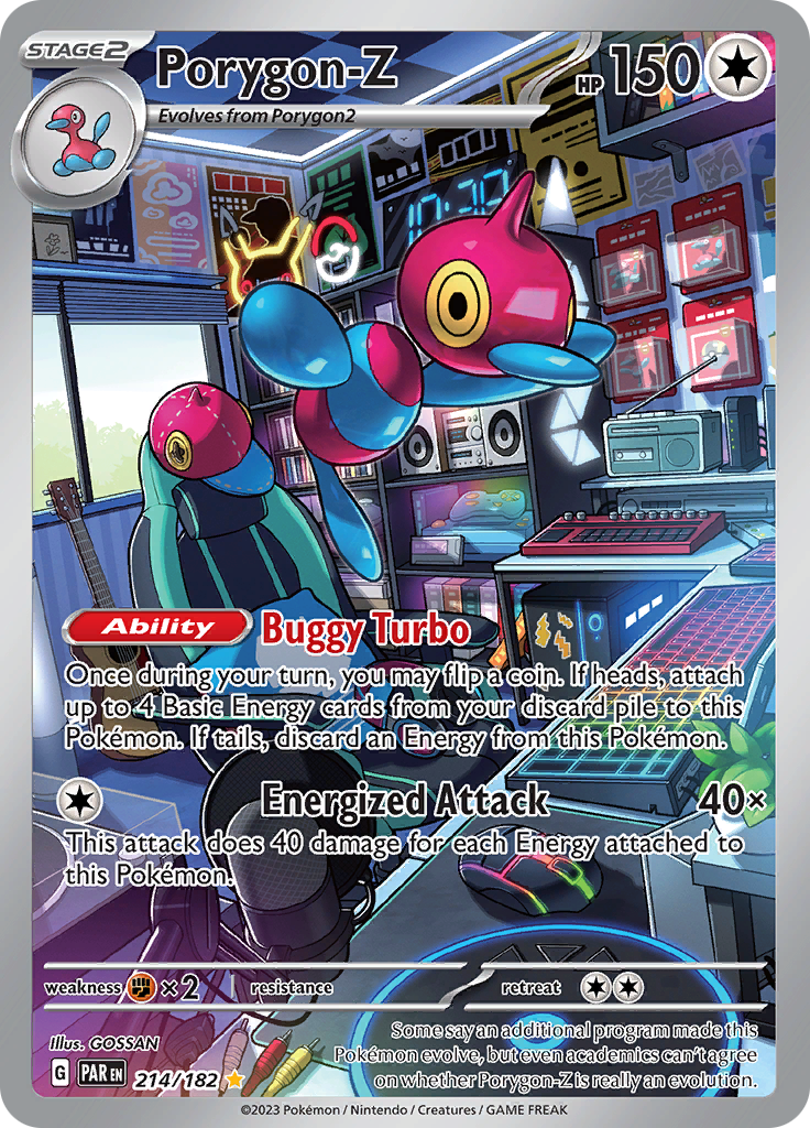 Porygon-Z (214/182) [Scarlet & Violet: Paradox Rift] - Evolution TCG
