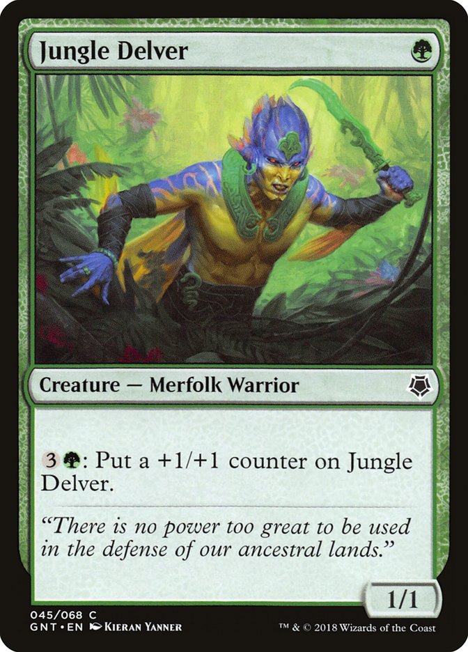 Jungle Delver [Game Night 2018] - Evolution TCG