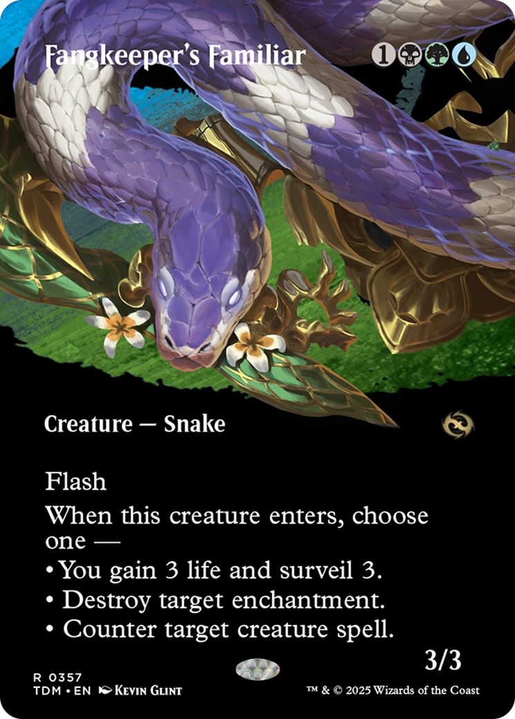 Fangkeeper's Familiar (Borderless) [Tarkir: Dragonstorm] - Evolution TCG