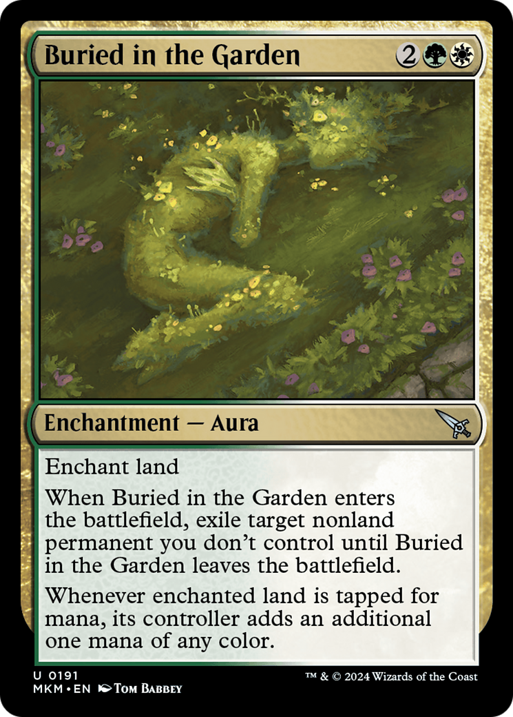 Buried in the Garden [Murders at Karlov Manor] - Evolution TCG