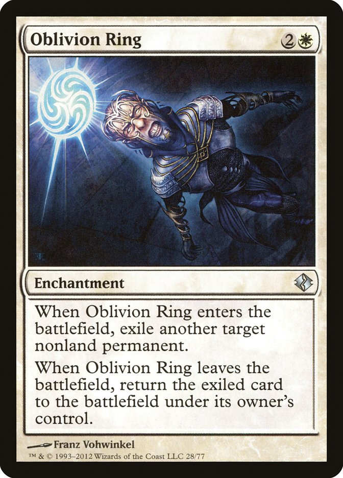 Oblivion Ring [Duel Decks: Venser vs. Koth] - Evolution TCG