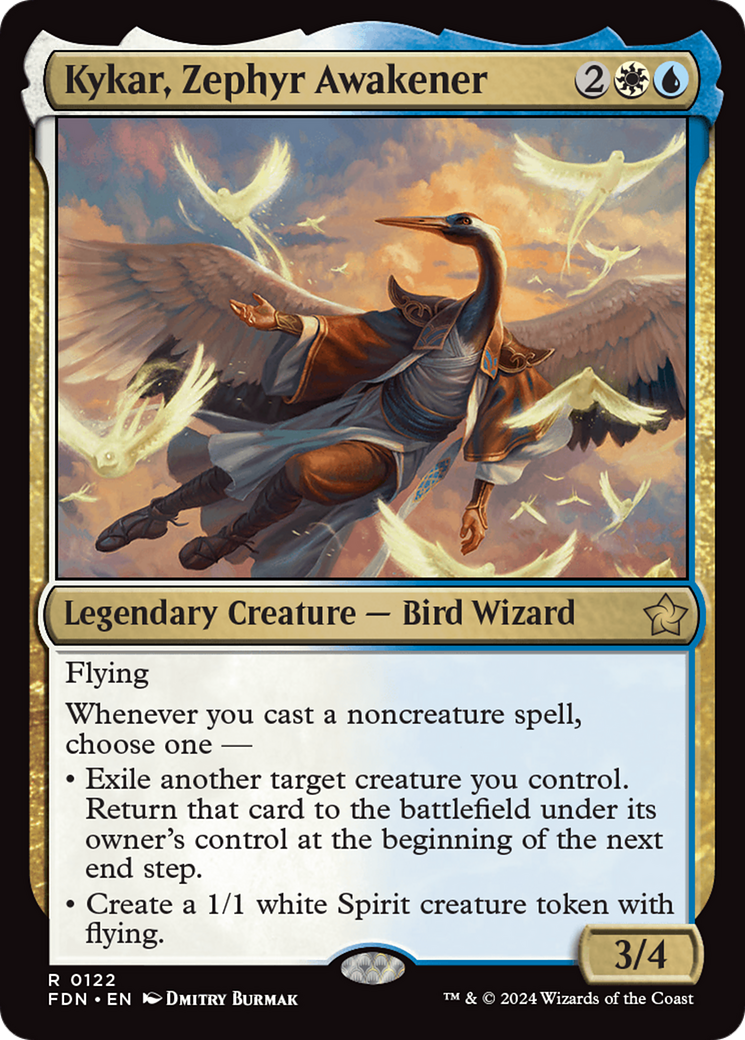 Kykar, Zephyr Awakener [Foundations] - Evolution TCG