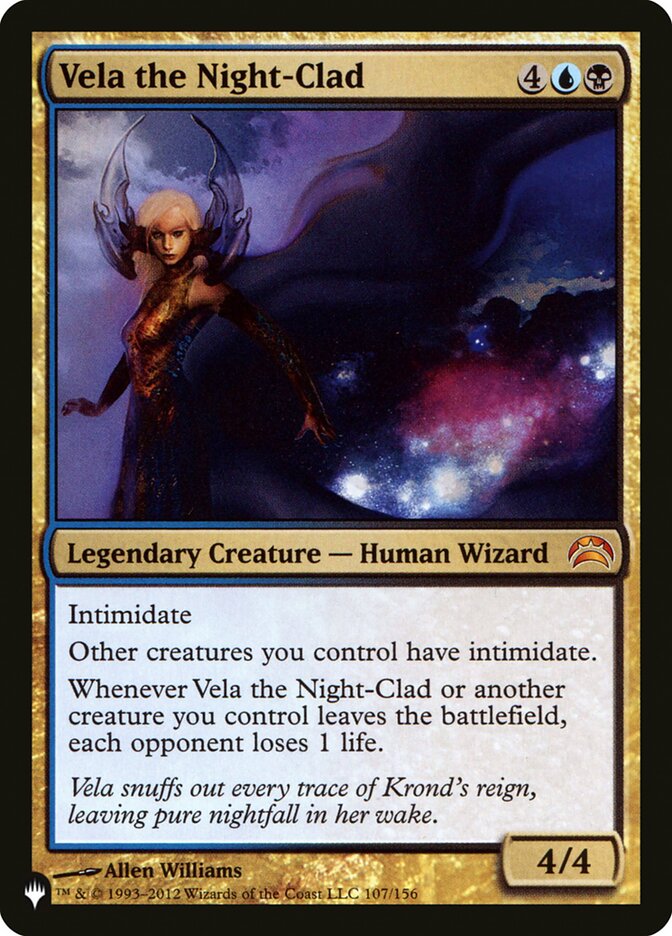 Vela the Night-Clad [The List] - Evolution TCG