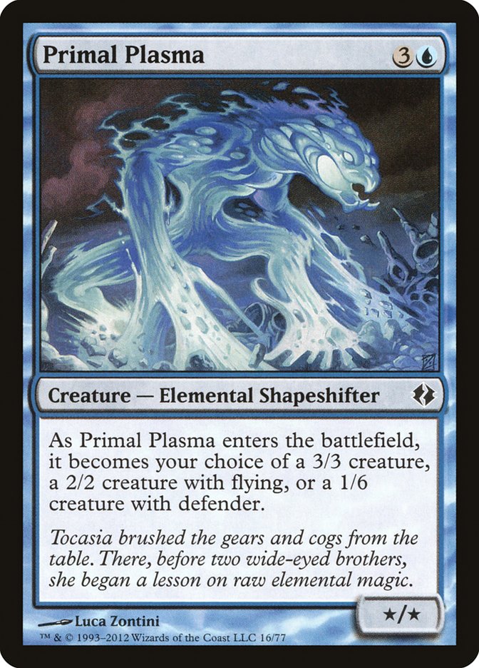 Primal Plasma [Duel Decks: Venser vs. Koth] - Evolution TCG