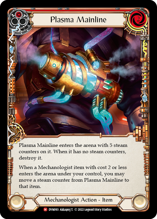 Plasma Mainline [DYN093] (Dynasty)  Rainbow Foil - Evolution TCG