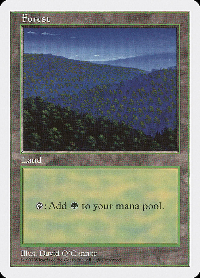 Forest (447) [Fifth Edition] - Evolution TCG