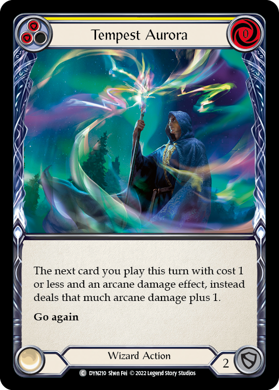 Tempest Aurora (Yellow) [DYN210] (Dynasty) - Evolution TCG