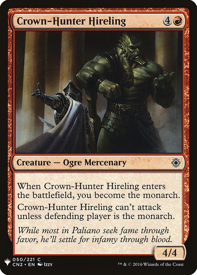 Crown-Hunter Hireling [Mystery Booster] - Evolution TCG