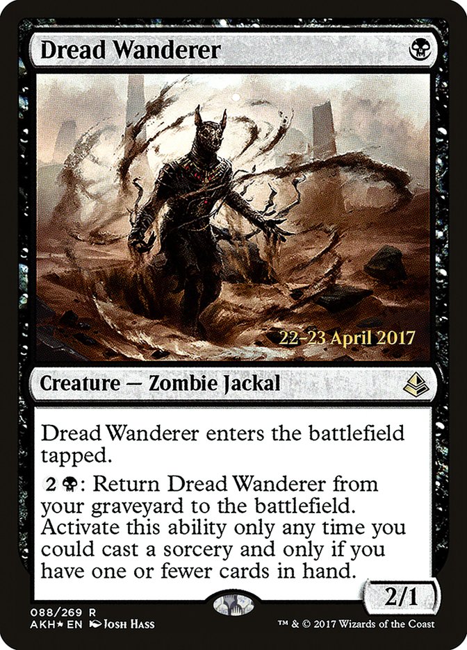 Dread Wanderer [Amonkhet Prerelease Promos] - Evolution TCG