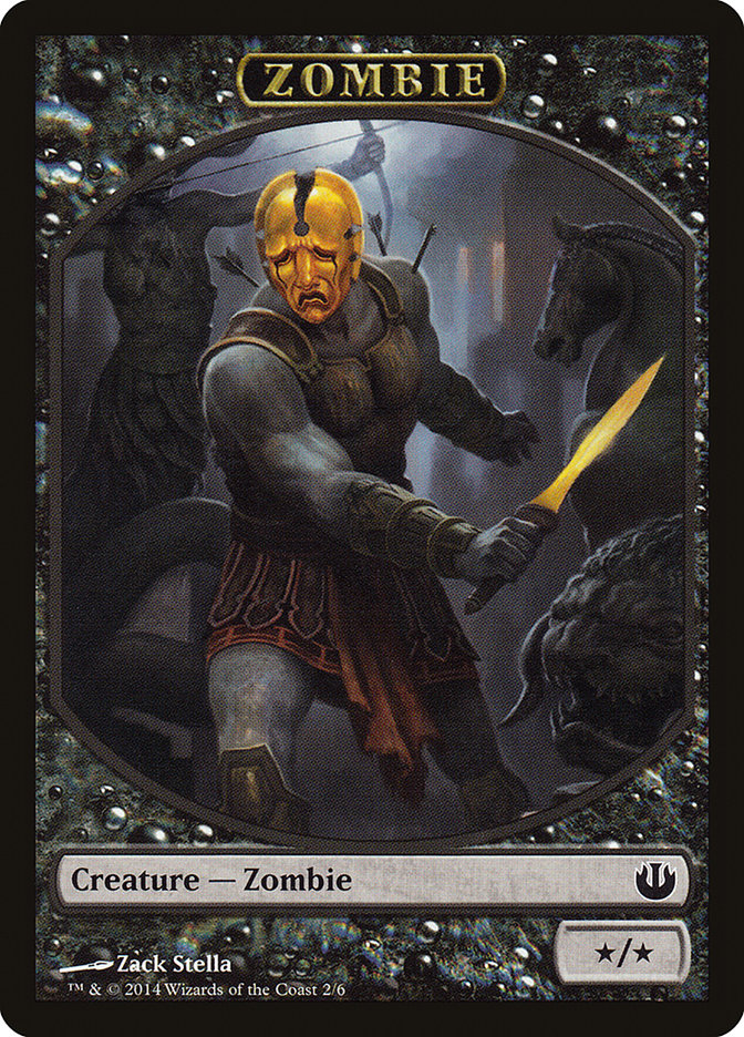 Zombie Token [Journey into Nyx Tokens] - Evolution TCG