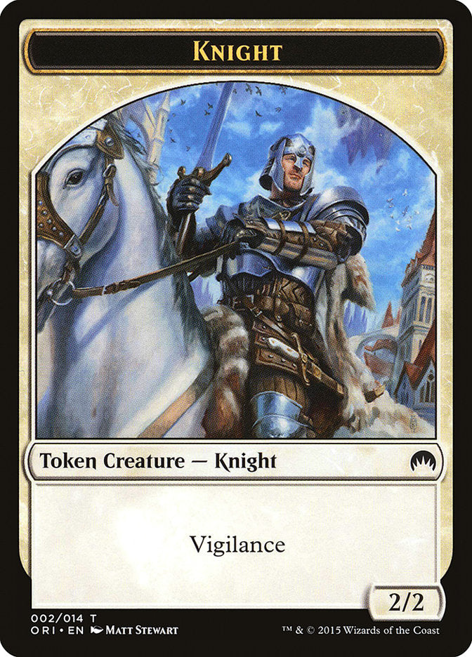 Knight Token [Magic Origins Tokens] - Evolution TCG