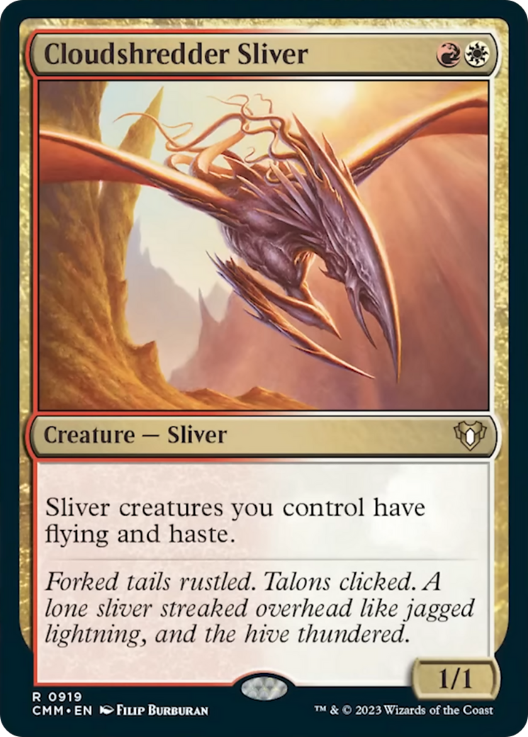 Cloudshredder Sliver [Commander Masters] - Evolution TCG