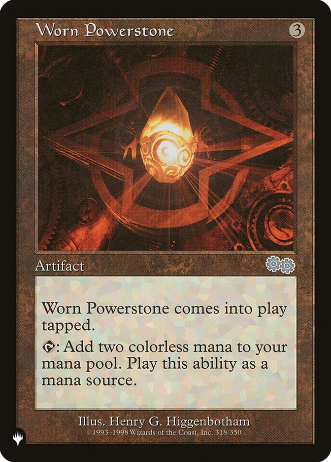 Worn Powerstone [The List] - Evolution TCG