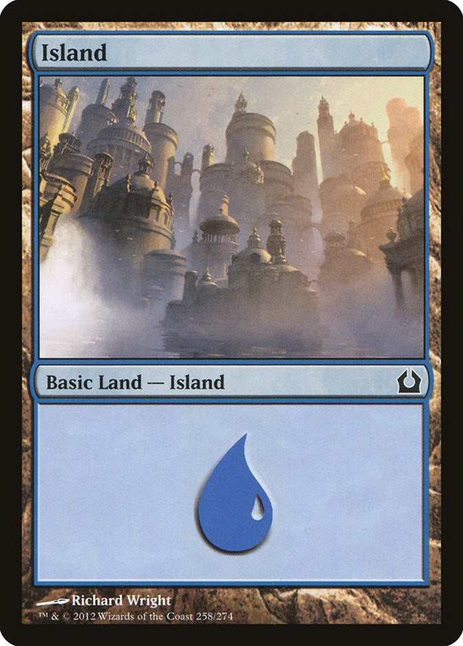 Island (258) [Return to Ravnica] - Evolution TCG