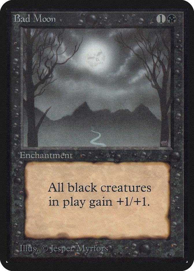 Bad Moon [Alpha Edition] - Evolution TCG