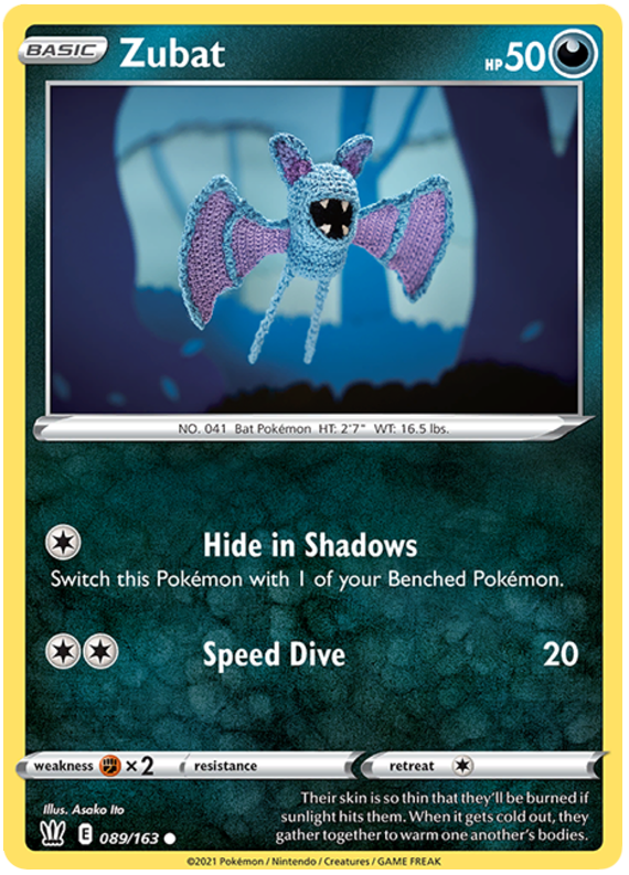 Zubat (089/163) [Sword & Shield: Battle Styles] - Evolution TCG