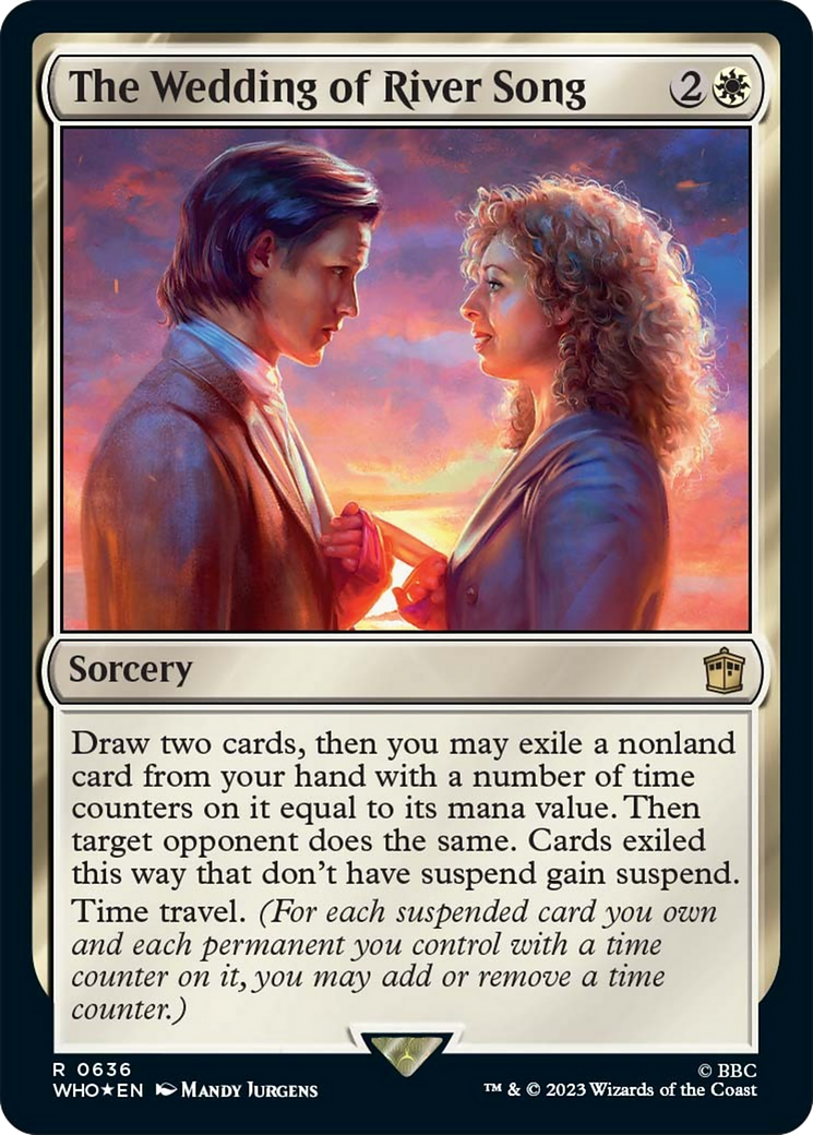 The Wedding of River Song (Surge Foil) [Doctor Who] - Evolution TCG