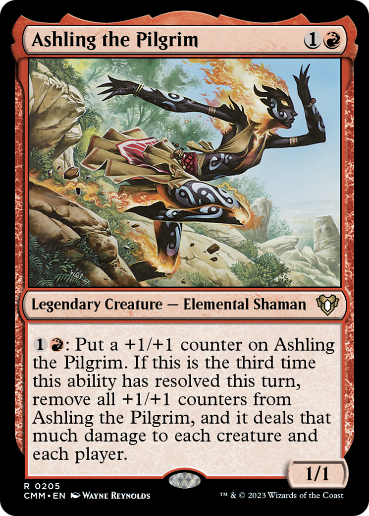 Ashling the Pilgrim [Commander Masters] - Evolution TCG