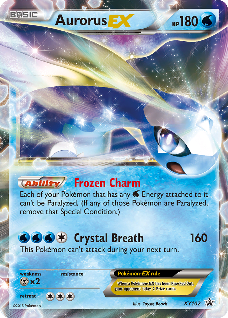 Aurorus EX (XY102) [XY: Black Star Promos] - Evolution TCG