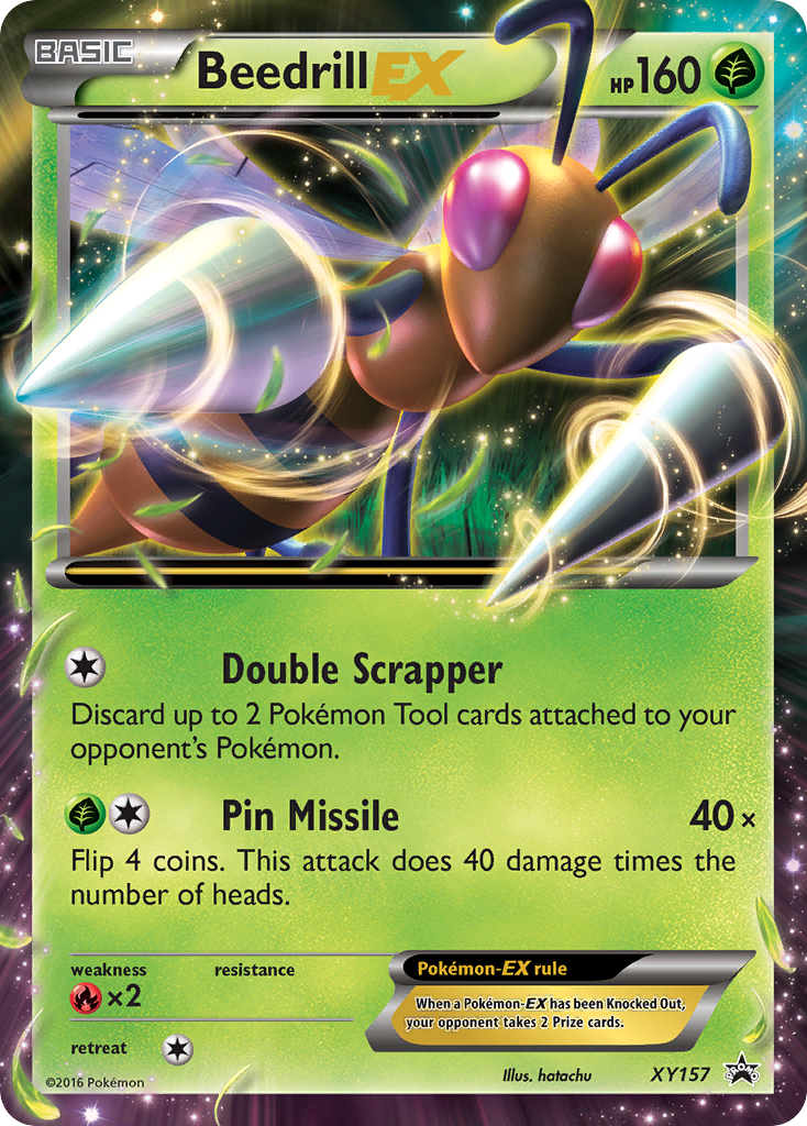 Beedrill EX (XY157) [XY: Black Star Promos] - Evolution TCG