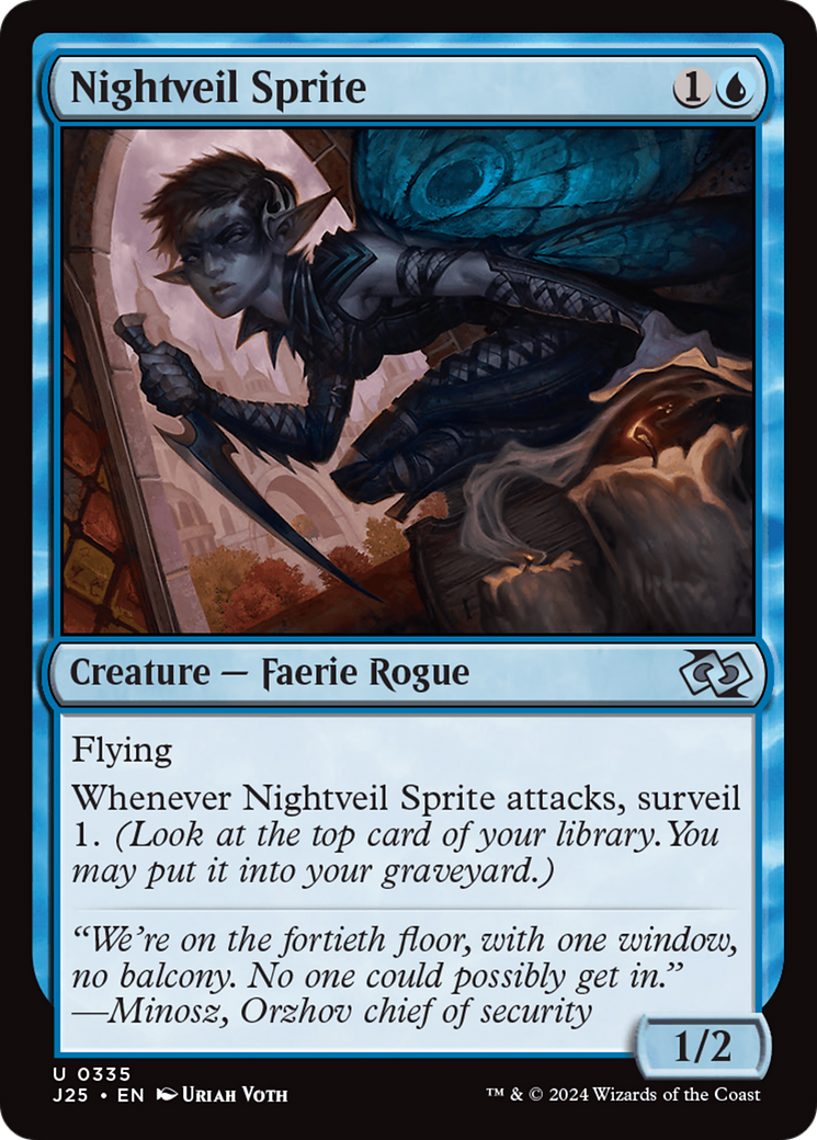 Nightveil Sprite [Foundations Jumpstart] - Evolution TCG