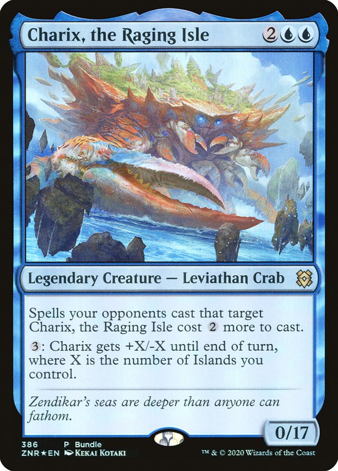Charix, the Raging Isle (386) [Zendikar Rising Promos] - Evolution TCG