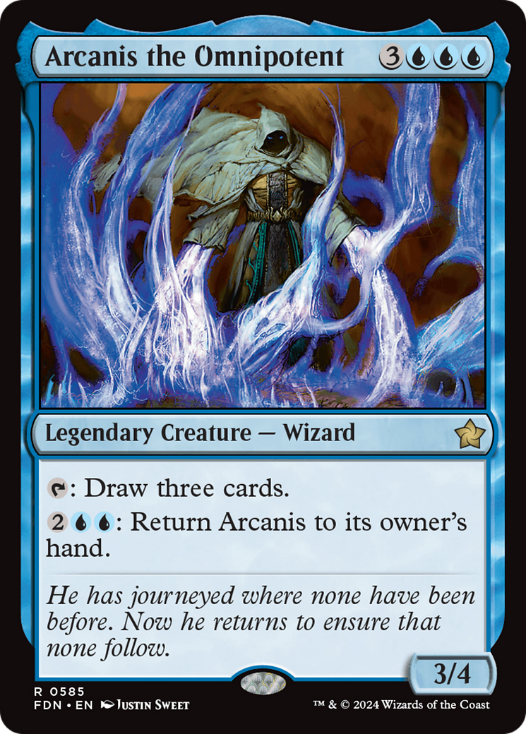 Arcanis the Omnipotent [Foundations] - Evolution TCG