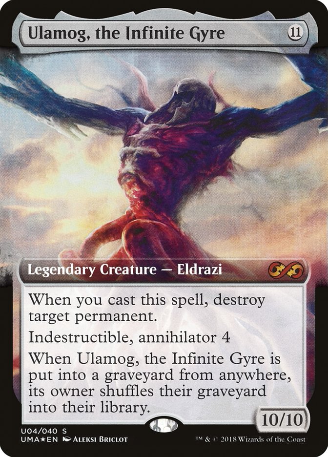 Ulamog, the Infinite Gyre (Topper) [Ultimate Masters Box Topper] - Evolution TCG