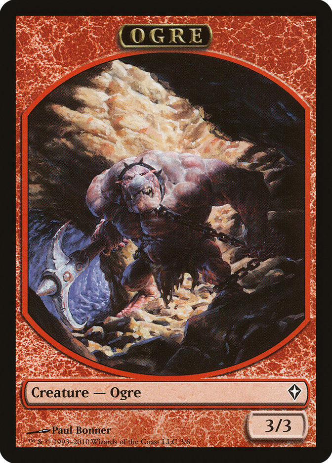 Ogre Token [Worldwake Tokens] - Evolution TCG