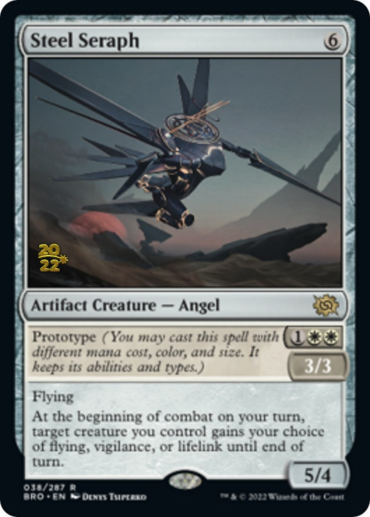 Steel Seraph [The Brothers' War Prerelease Promos] - Evolution TCG