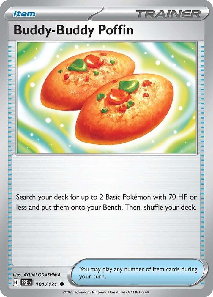 Buddy-Buddy Poffin (101/131) [Scarlet & Violet: Prismatic Evolutions] - Evolution TCG