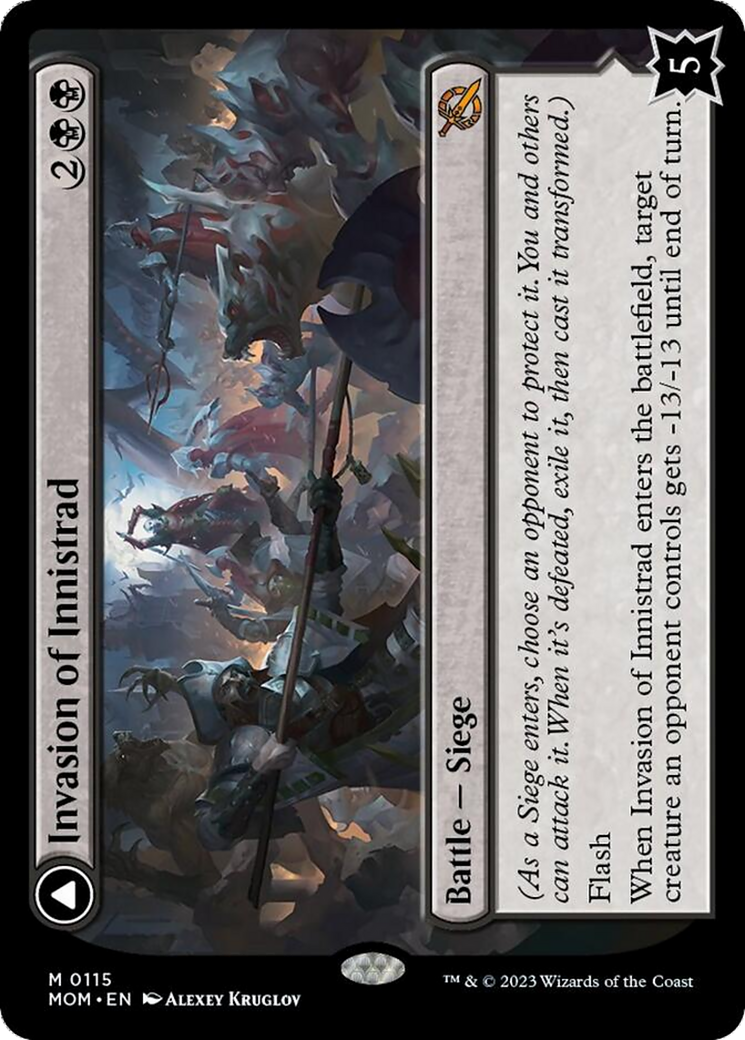 Invasion of Innistrad // Deluge of the Dead [March of the Machine] - Evolution TCG