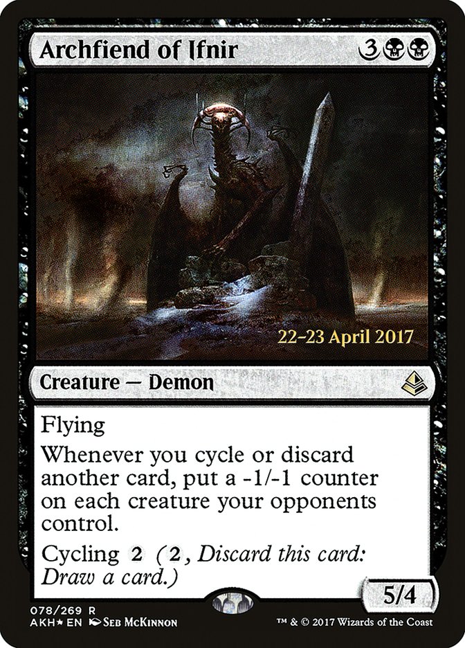 Archfiend of Ifnir [Amonkhet Prerelease Promos] - Evolution TCG