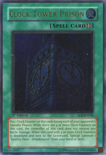 Clock Tower Prison [EOJ-EN048] Ultimate Rare - Evolution TCG