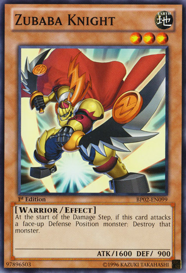 Zubaba Knight [BP02-EN099] Common - Evolution TCG