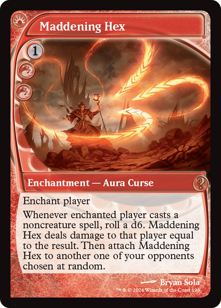 Maddening Hex (Future Sight) [Mystery Booster 2] - Evolution TCG