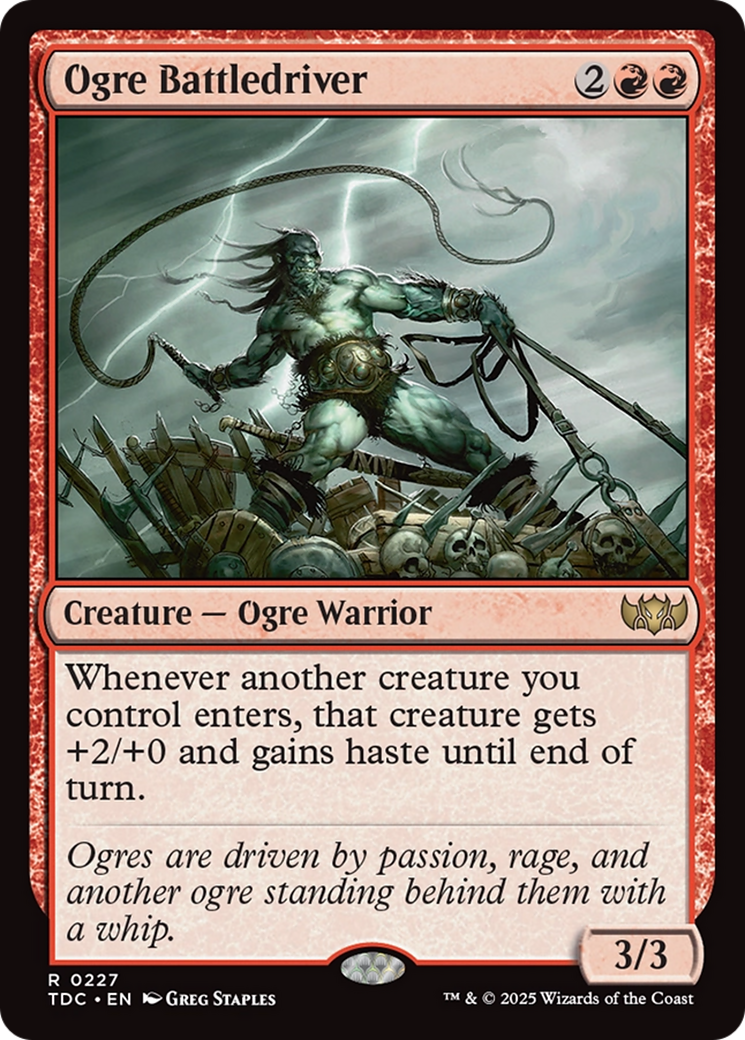 Ogre Battledriver [Tarkir: Dragonstorm Commander] - Evolution TCG