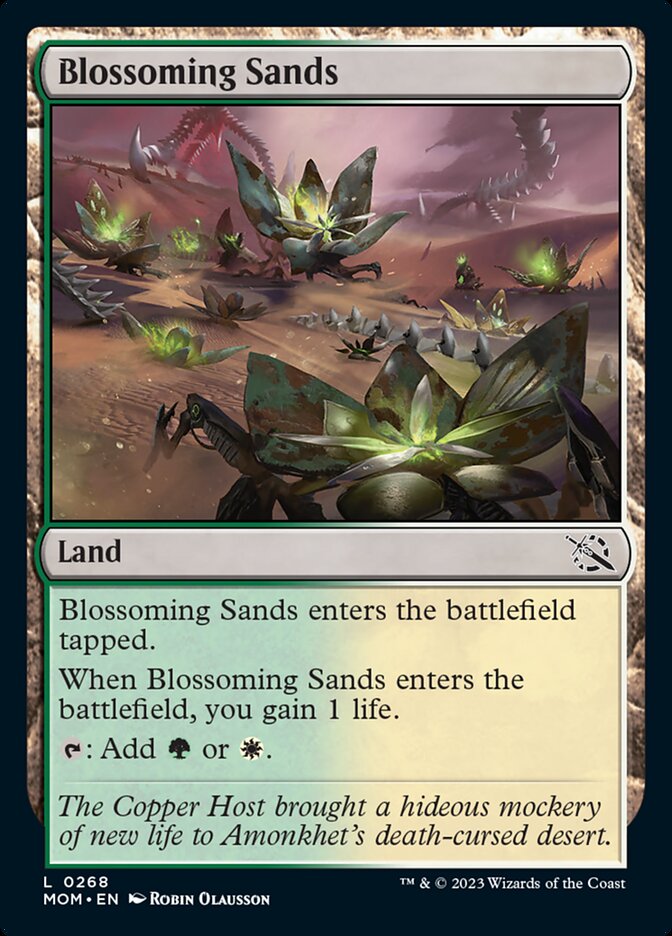 Blossoming Sands [March of the Machine] - Evolution TCG