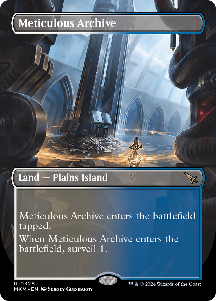 Meticulous Archive (Borderless) [Murders at Karlov Manor] - Evolution TCG