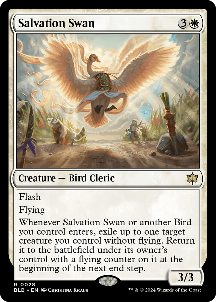 Salvation Swan [Bloomburrow] - Evolution TCG
