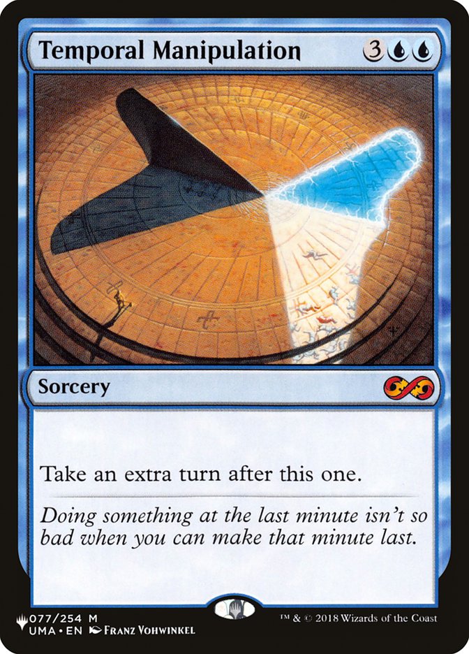 Temporal Manipulation [The List] - Evolution TCG