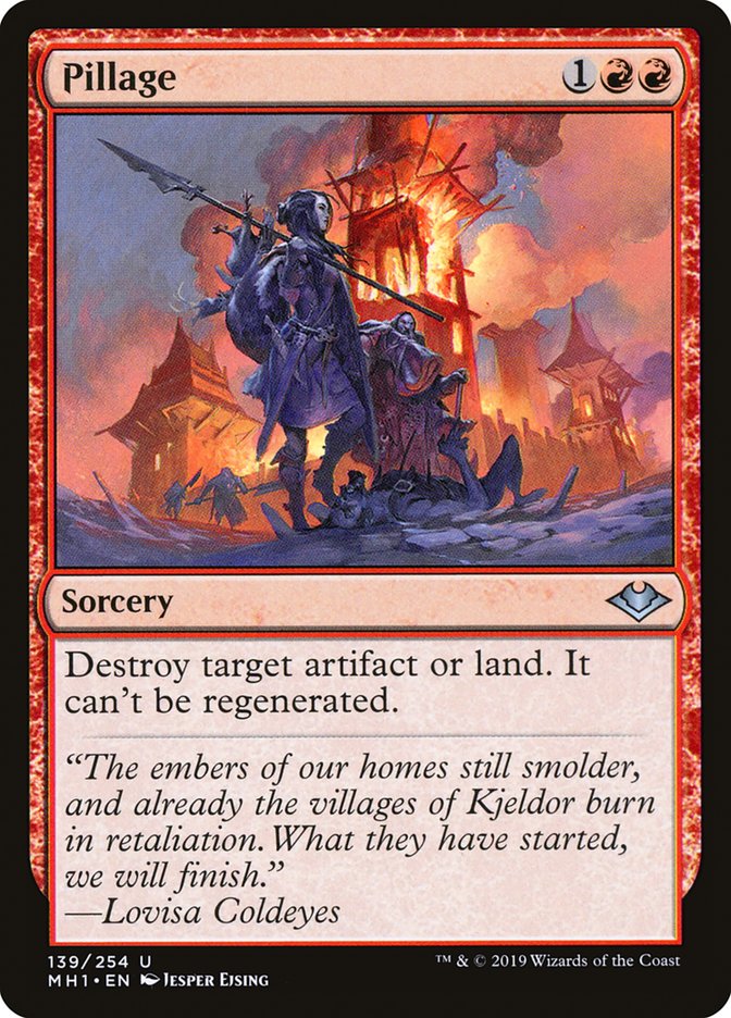 Pillage [Modern Horizons] - Evolution TCG