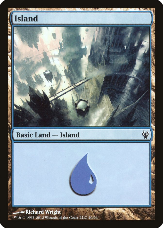 Island (40) [Duel Decks: Izzet vs. Golgari] - Evolution TCG